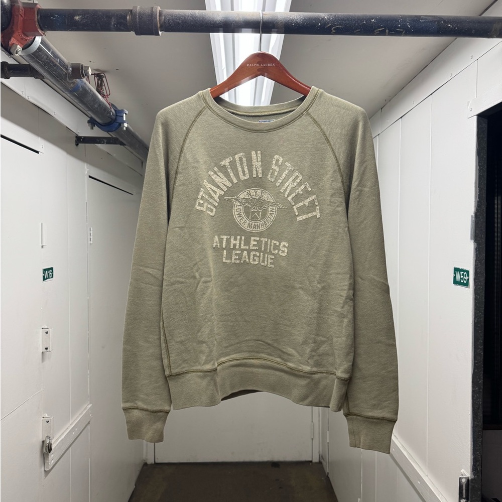 J. Crew Stanton Street Athletics Vintage Style Crewneck Sweatshirt